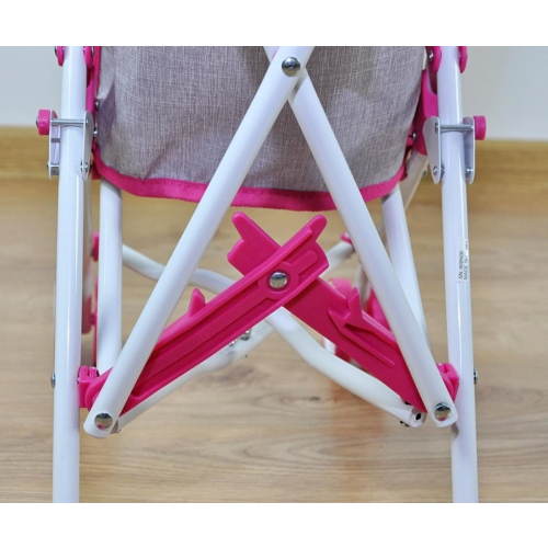Wózek dla lalek Julia Prestige Pink-23282229