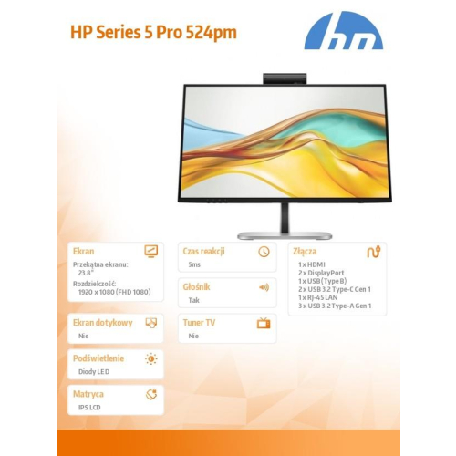 Monitor S5 Pro 524pm FHD 9E0G9UT#ABB-23282590