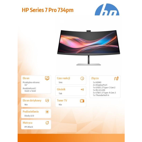 Monitor konferencyjny S7 Pro 734pm WQHD 8K157UT#ABB-23282915