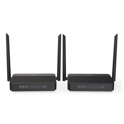 Przedłużacz / Extender HDMI bezprzewodowy z KVM do 100m | UHD 4K@60Hz | Audio | Niskie opóźnienie 16ms (Zestaw)-2328