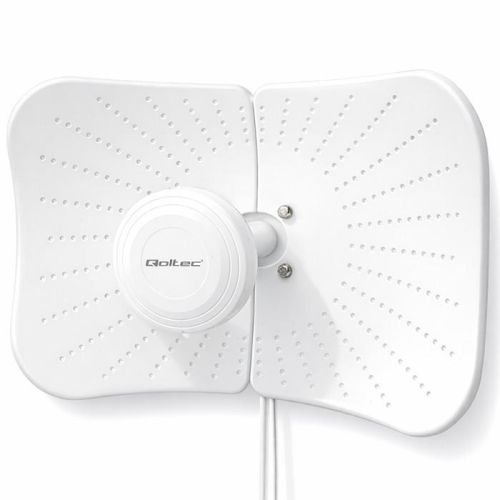 Antena paraboliczna 4G 5G LTE | 2x19dBi | kierunkowa | zewnętrzna| 1710-2700 MHz | 3300-4200 MHz | N Female | wodoodporna | 5m