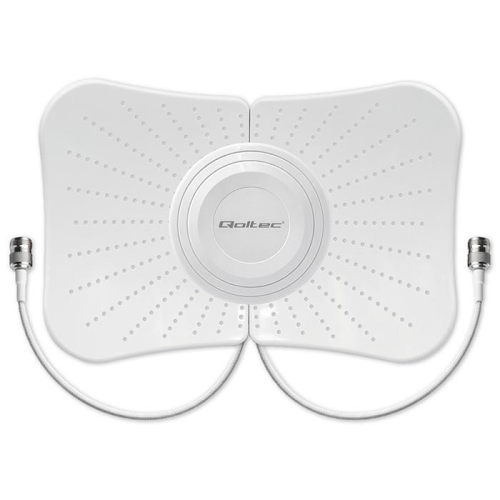 Antena paraboliczna 4G 5G LTE | 2x19dBi | kierunkowa | zewnętrzna| 1710-2700 MHz | 3300-4200 MHz | N Female | wodoodpor