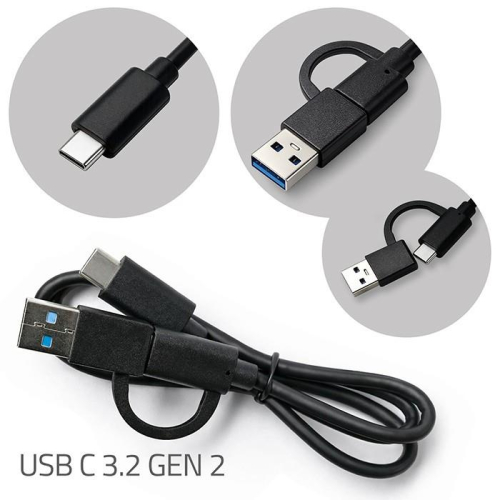 Stacja dokujšca dysków SSD M.2 NVMe | PCIe | USB-C | 20Gb/s | DUAL 2x8TB | klonowanie offline-23284360