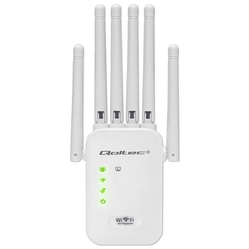 Wzmacniacz sygnału WiFi | Repeater | Access Point | 300Mb/s | 6 anten | 2xRJ45-23284395