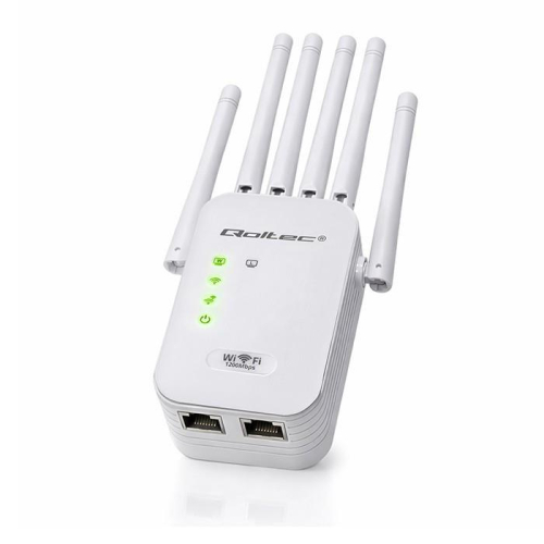 Wzmacniacz syganłu WiFi 5 | Repeater | Access Point | AC1200 Mb/s| 6 anten | 2xRJ45 | 128MB-23284461