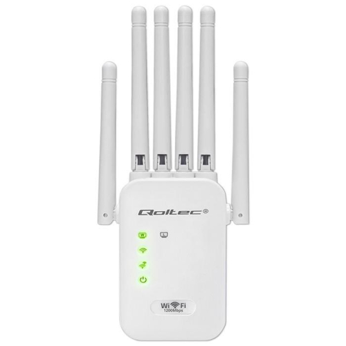 Wzmacniacz syganłu WiFi 5 | Repeater | Access Point | AC1200 Mb/s| 6 anten | 2xRJ45 | 128MB-23284465