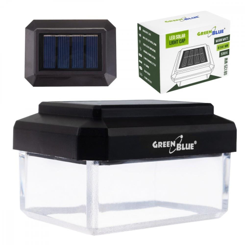 Lampa solarna LED na słupek GB125 WW 60x40mm, 3200K-23284661