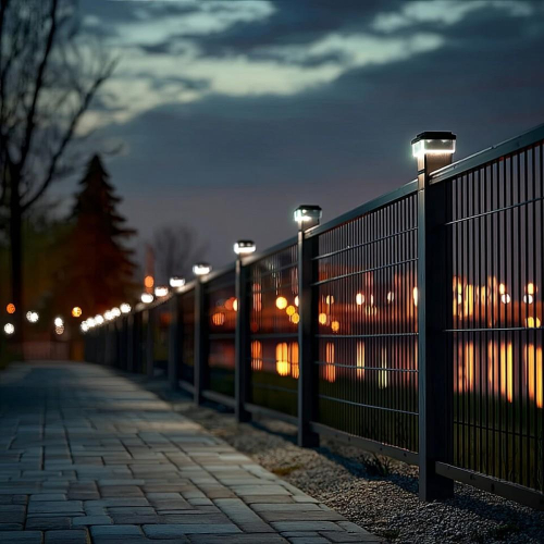 Lampa solarna LED na słupek GB125 WW 60x40mm, 3200K-23284663