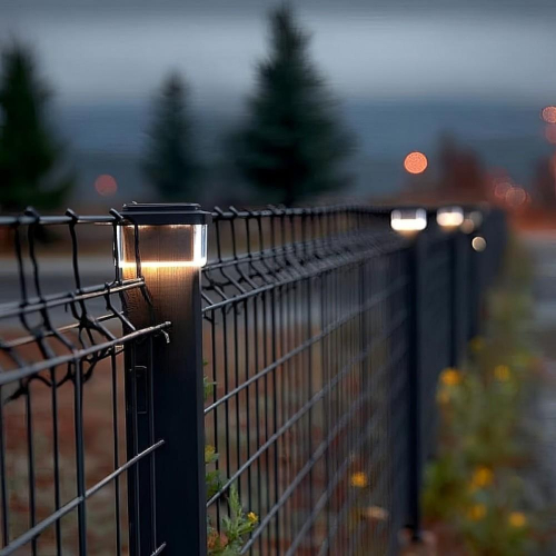 Lampa solarna LED na słupek GB127 WW 80x80mm 3200K-23284674