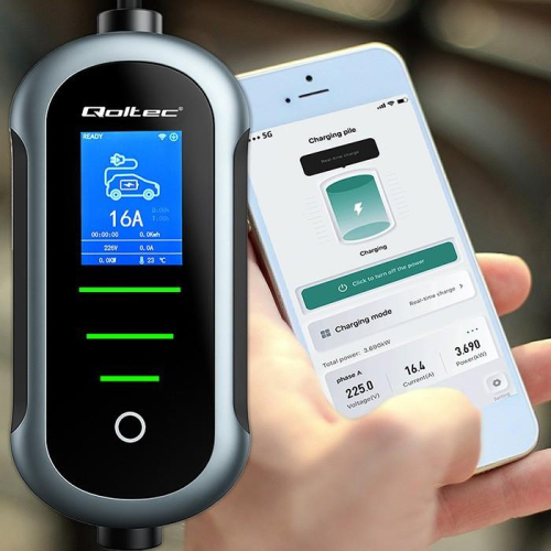 Ładowarka do samochodu elektrycznego EV i hybryd | 7kW | 230V | CEE 32A | Wi-Fi | TUYA | LCD | 5m-23284850