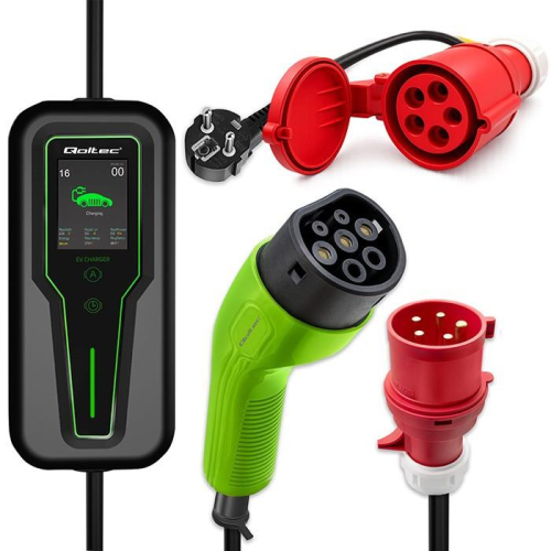 Adapter siłowy do ładowarek EV | gniazdo CEE 16A 5P | Przejściówka 400V na SCHUKO 230V | max 16A | 3.5kW-23284873