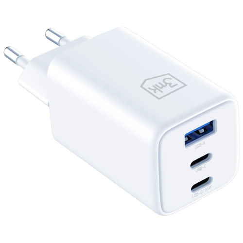 Ładowarka sieciowa Hyper GaN 65W 1xUSB-A 2xUSB-C PD QC4+ biała-23285039