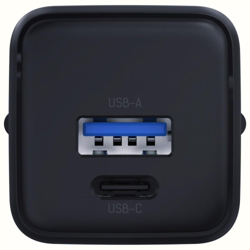 Ładowarka sieciowa Hyper GaN 20W 1xUSB-A 1xUSB-C PD QC4+ czarna-23285052