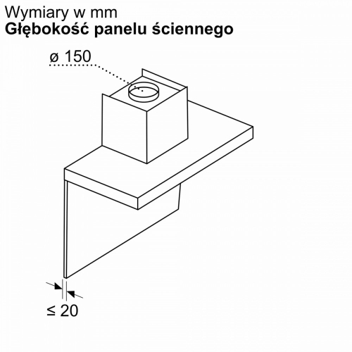 Okap DWB63BC60 Serie2 60 czarny-23285261