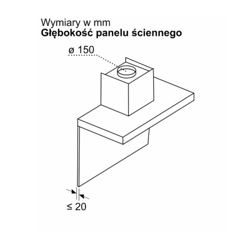 Okap DWB67DN60 Serie 6 60 czarny-23285293