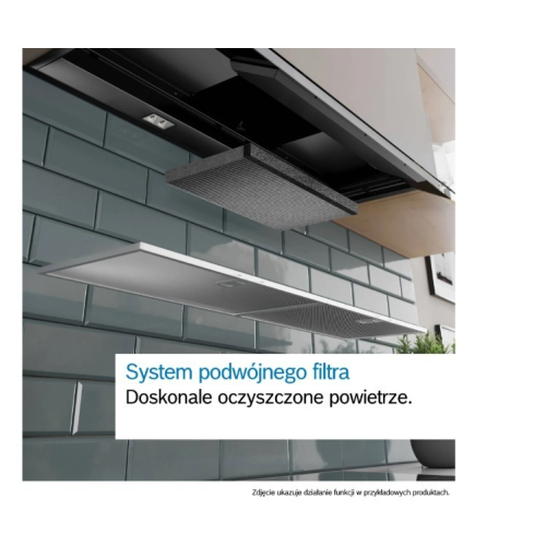 Okap zintegrowany DBB63BC60 Serie 2 czarny-23285329