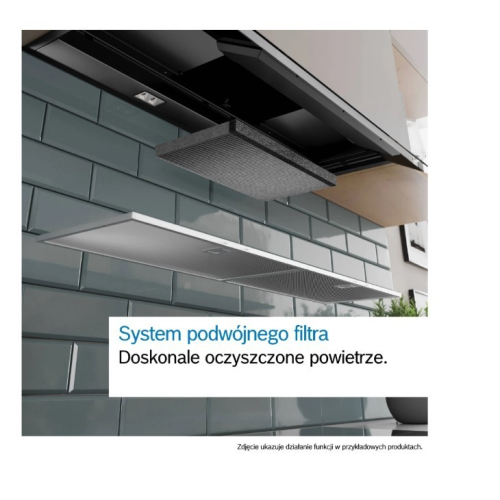 Okap zintegrowany DBB85CC60 Serie 4 80 czarny czyste szkło-23285349