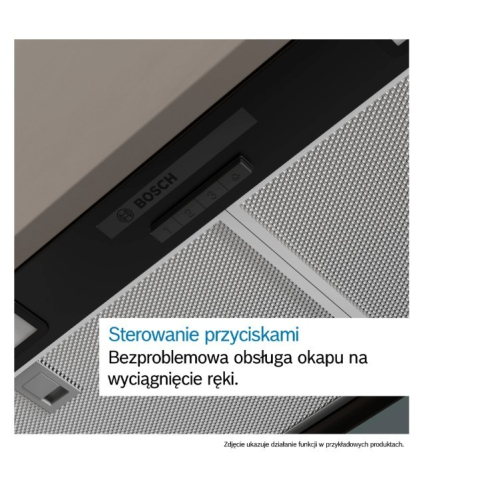 Okap zintegrowany DBB85CC60 Serie 4 80 czarny czyste szkło-23285353