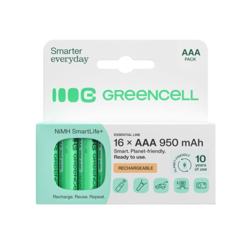 Akumulatorki paluszki 16xAAA HR03 950mAh-23285500