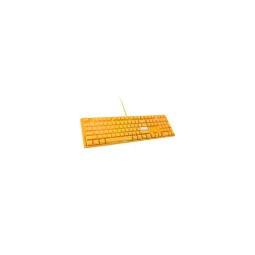 Klawiatura gamingowa Ducky One 3 Yellow, RGB LED - MX-Clear (USA) GATA-2353