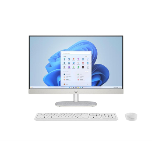HP AIO 24-cr0124nw i3-N300 23.8"FHD IPS 250nits AG 8GB DDR4 3200 SSD512 UHD Cam720p kB+Mouse Win11 Shell White 2Y