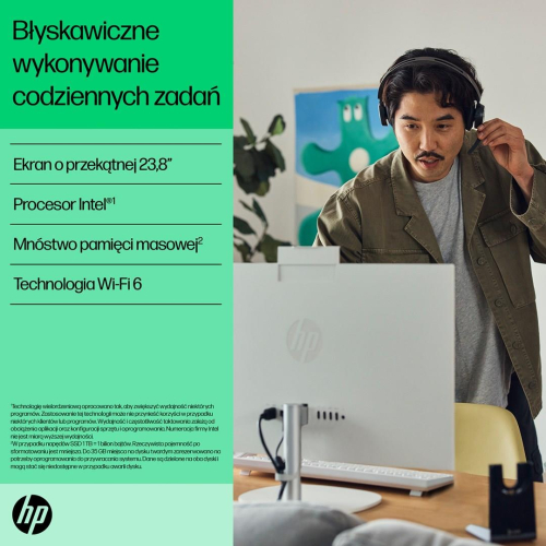 HP AIO 24-cr0124nw i3-N300 23.8