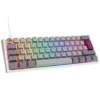 Ducky One 3 Mist Grey Mini Gaming Tastatur, RGB LED - MX-Silent-Red