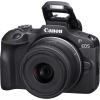 Canon Aparat bezlusterkowy EOS R100 + obiektyw RF-S 18-45mm F4.5-6.3 IS STM Megapiksel 24,1 MP Czułość ISO (maks.) 12