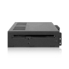Stacja dokująca Icy Dock MB324SP-B, 0 TB, Serial ATA, Serial ATA II, Serial ATA III, Serial Attached SCSI (SAS), 440 g,