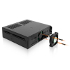 Stacja dokująca Icy Dock MB324SP-B, 0 TB, Serial ATA, Serial ATA II, Serial ATA III, Serial Attached SCSI (SAS), 440 g,