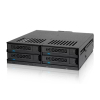 Stacja dokująca Icy Dock MB324SP-B, 0 TB, Serial ATA, Serial ATA II, Serial ATA III, Serial Attached SCSI (SAS), 440 g,