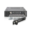 We-Ra. IcyDock z miejscem na 2 dyski: 2x6,3cm SATAI-III/SAS HDD&SSD w kolorze, 1x3,5