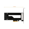 Kontroler pamięci masowej ICY Dock ToughArmor MB840M2P-B - Karta M.2 NVMe - PCIe 3.0 x4 - 1 nadajnik/kanał - Srebrny-2