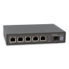 Przełącznik LevelOne GB PoE+ 6-portowy 65 W 10 Gb/s