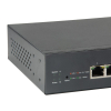 Przełącznik LevelOne GEP-1051 - Inteligentny - 8 x 10/100/1000 (PoE+) + 2 x Gigabit SFP - Biurko, Montaż w szafie - P