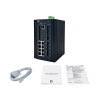 LevelOne Industrial L2+ Managed Switch 20-portowy/IP40+DIN 2,5 Gb/s-23390358