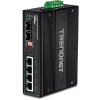 Przełącznik TRENDnet TI-UPG62 - Niezarządzalny - 4 x 10/100/1000 (PoE+) + 2 x Gigabit SFP - Możliwość montażu na 