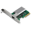 Karta sieciowa Trendnet TEG-10GECTX, wewnętrzna, przewodowa, PCI Express, Ethernet, 10000 Mbit/s, zielony, szary-233904