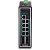 Przełącznik przemysłowy TRENDnet 12Port Gbit zarządzany L2+ PoE+ Metal-23390666