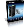 Przełącznik przemysłowy TRENDnet 12Port Gbit zarządzany L2+ PoE+ Metal-23390668