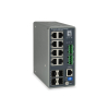 Przełącznik przemysłowy LevelOne 8xGE/4xSFP TURING zarządzany L3 1Gbps