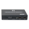 LevelOne HVE-6701R Ściana wideo HDMI przez nadajnik IP PoE bk