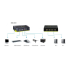 LevelOne KVM-0221 przełącznik KVM Czarny, Zielony-23394187