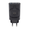 RealPower 450476 ładowarka do urządzeń przenośnych Power bank, Smartwatch, Tablet Czarny Prąd przemienny Bezprzewod