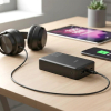 EVERACTIVE POWERBANK 20 000MAH, 1X USB, 2X USB-C, 20W, QC4+, WYŚWIETLACZ LCD, CZARNY EB-22QB-23394752