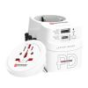 Adapter podróżny SKROSS Pro Light USB AC45PD World z USB-C biały