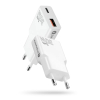 EVERACTIVE ŁADOWARKA SIECIOWA 1 X USB, 1 X USB-C QUICK CHARGE 3.0 30W SUPER SLIM BIAŁA SC-380Q-23394974