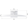 Monitor JAPANNEXT 68,5 cm JN-IPS270UHD60F-C65W-HSP-W HDMI/DP UHD-23399147