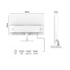 Monitor JAPANNEXT 71,1cm JN-IPS280UHD60F-P-W 16:9 HDMI/DP UHD-23399444