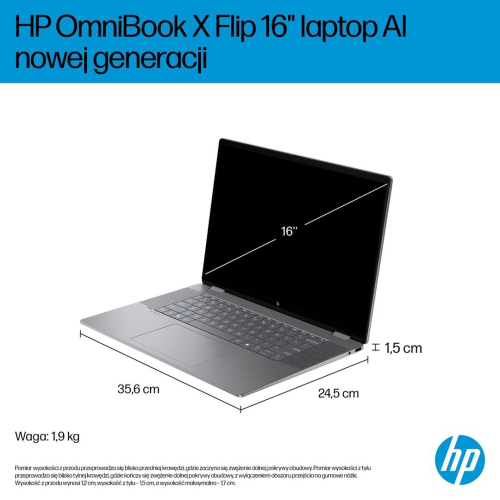 HP OmniBook X Flip 16-ar0016nw Ryzen AI 5 340 16.0